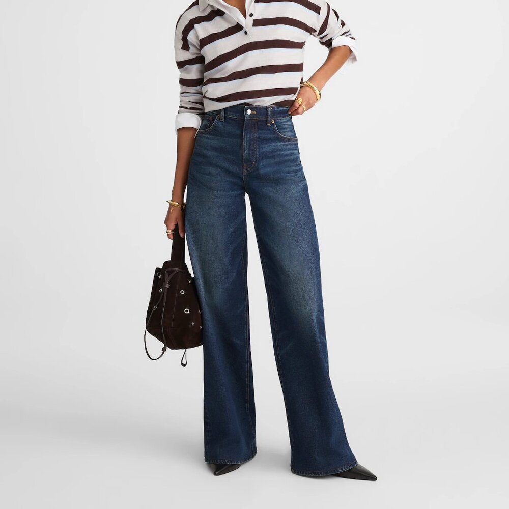 Madewell Petite Superwide-Leg Jeans